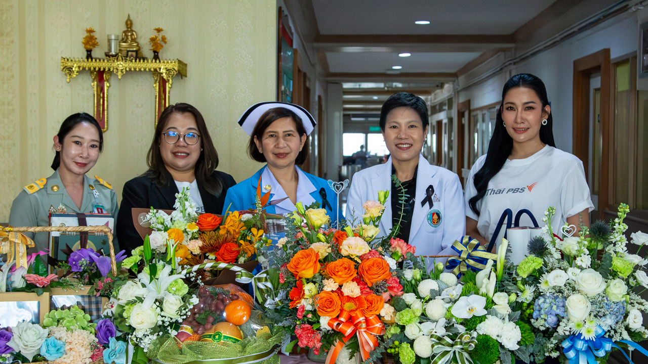 ไทยพีบีเอส ส่งมอบกำลังใจให้ รพ.เด็ก-รพ.ทหารผ่านศึก เนื่องในโอกาส ครบ 18 ปี
