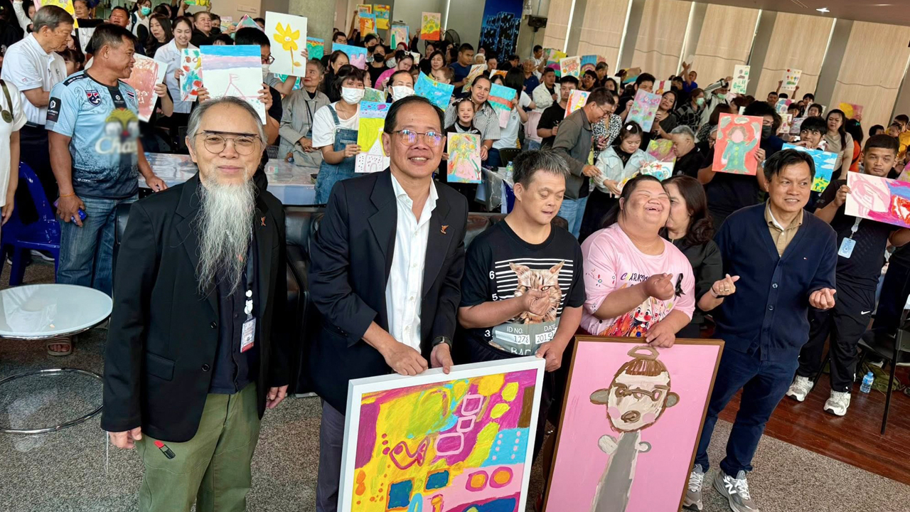 ไทยพีบีเอส เปิดพื้นที่ให้คนพิการทางสติปัญญา ประกวดงานศิลปะ โครงการ “21/3 STUDIO”
