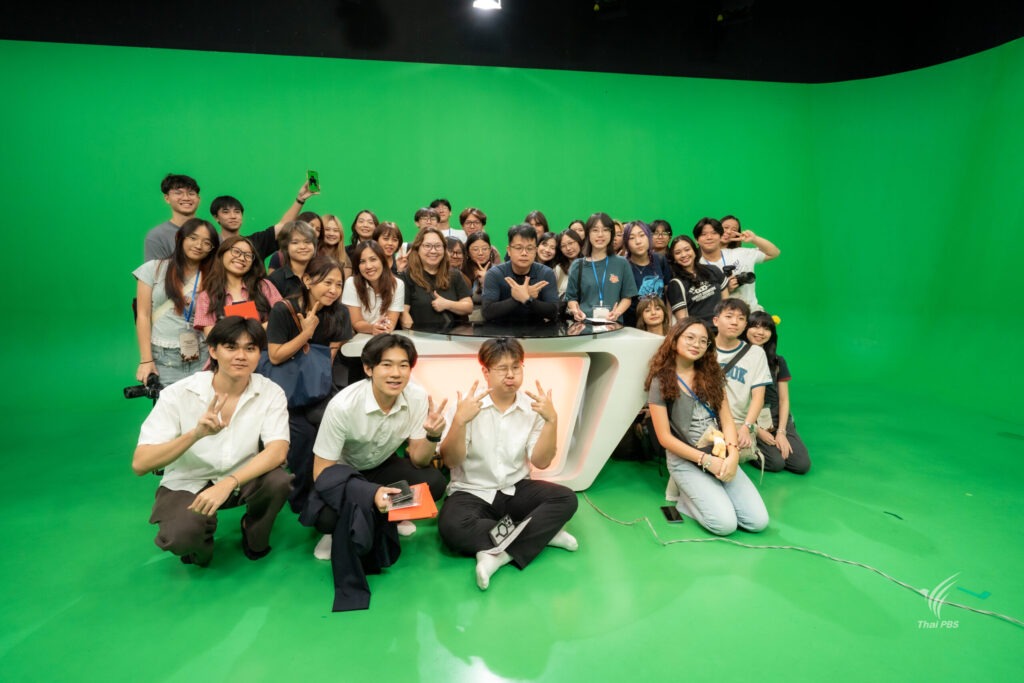 นักศึกษาโครงการ Overseas Immersion Programme 2026 เสริมประสบการณ์สื่อระดับนานาชาติ ที่ไทยพีบีเอส