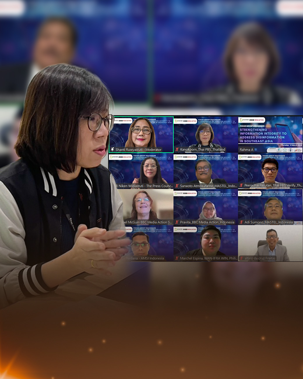 ไทยพีบีเอส หารือความร่วมมือตรวจสอบข่าวกับสื่ออาเซียน ใน Focus Group อินโดนีเซีย