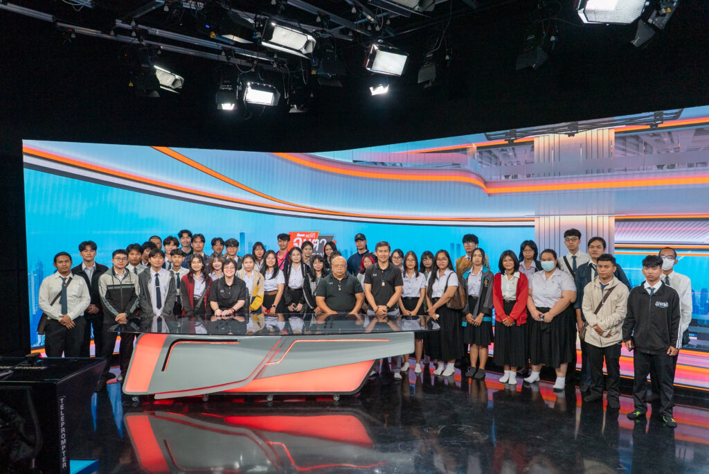 มรภ.อุบลราชธานี เยี่ยมชมสื่อสาธารณะ เรียนรู้การสร้างสรรค์สื่อ “The Visual by Thai PBS”