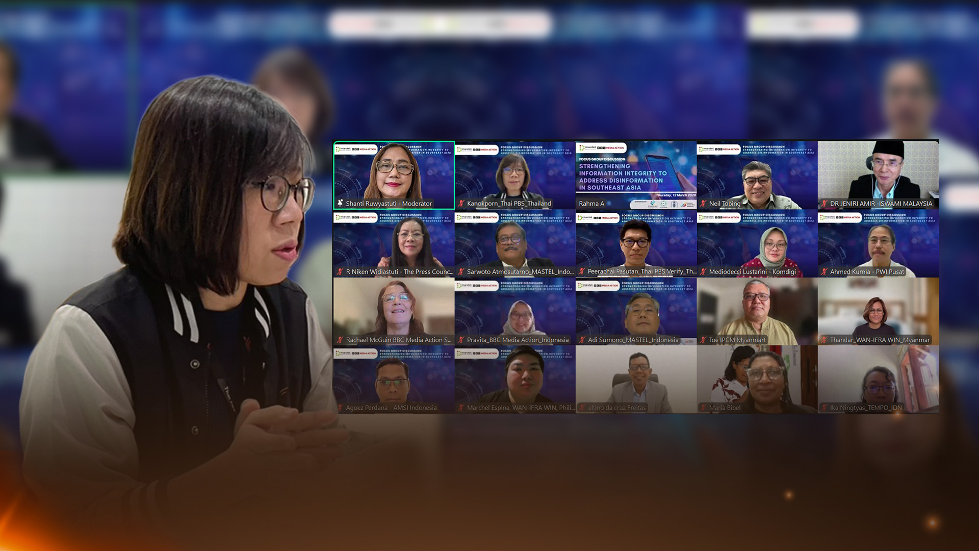 ไทยพีบีเอส หารือความร่วมมือตรวจสอบข่าวกับสื่ออาเซียน ใน Focus Group อินโดนีเซีย