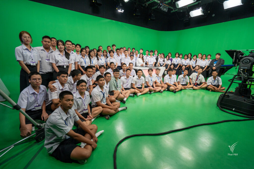คณะศูนย์วิชาการฟายด์มี ภูเก็ต ศึกษาเรียนรู้สื่อสารมวลชนและการอ่านข่าวที่ไทยพีบีเอส