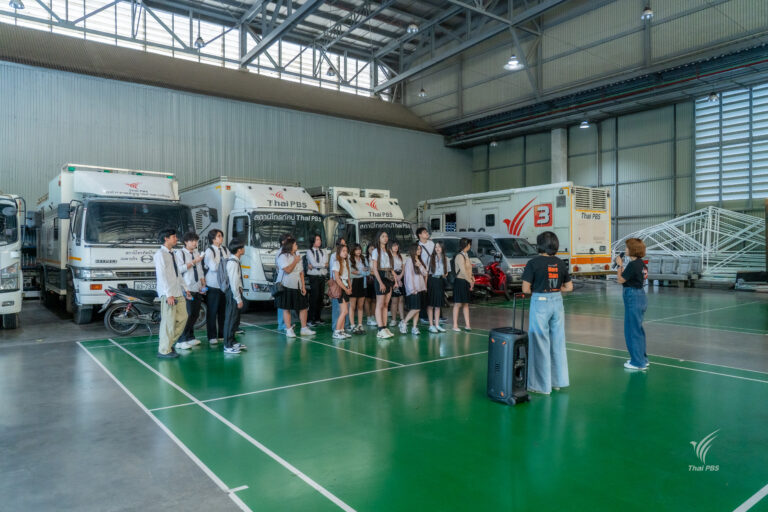 ไทยพีบีเอส เปิด Learning Spaces for All ต้อนรับนักศึกษา ม.รังสิต เรียนรู้สื่อดิจิทัล