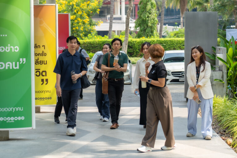 ไทยพีบีเอสเปิดบ้านรับคณาจารย์สื่อฯ แลกเปลี่ยนองค์ความรู้สื่อยุคใหม่