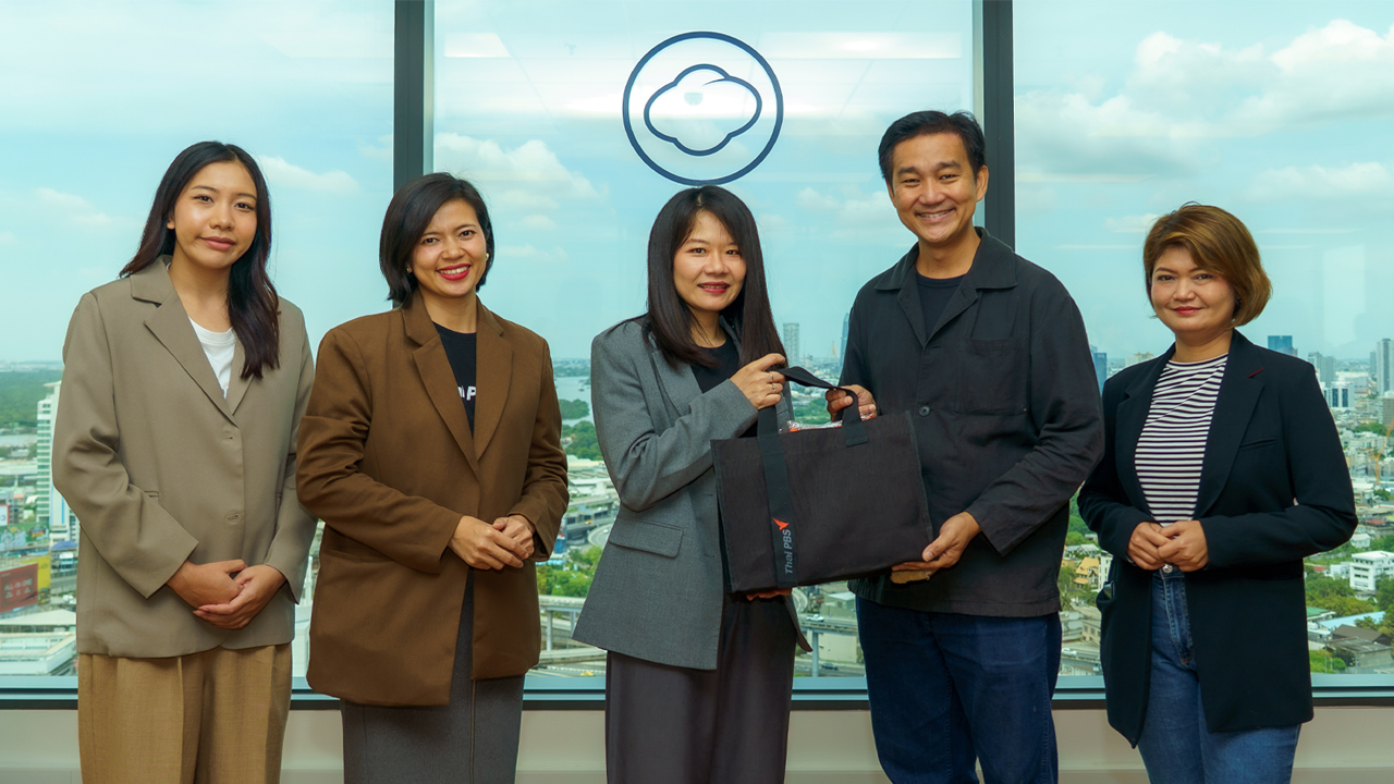ไทยพีบีเอสยินดีพันธมิตรสื่อ “The Cloud” ครบรอบ 9 ปี