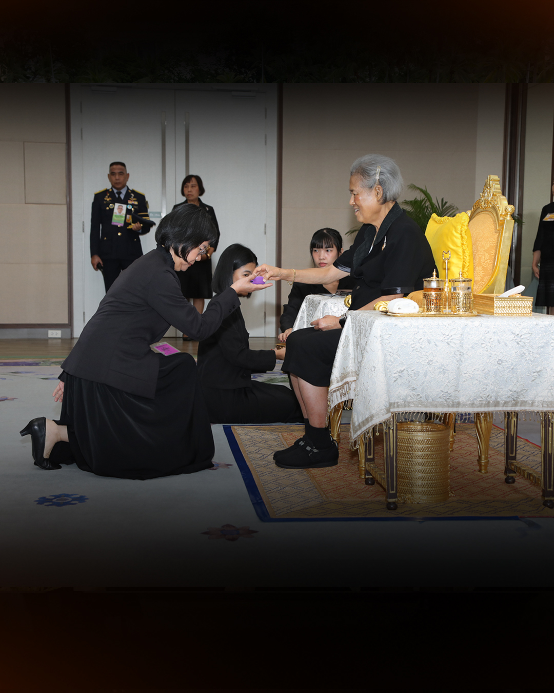 ผู้แทนไทยพีบีเอสเข้าเฝ้าฯ รับพระราชทานเข็มที่ระลึกจากสมเด็จพระกนิษฐาธิราชเจ้าฯ