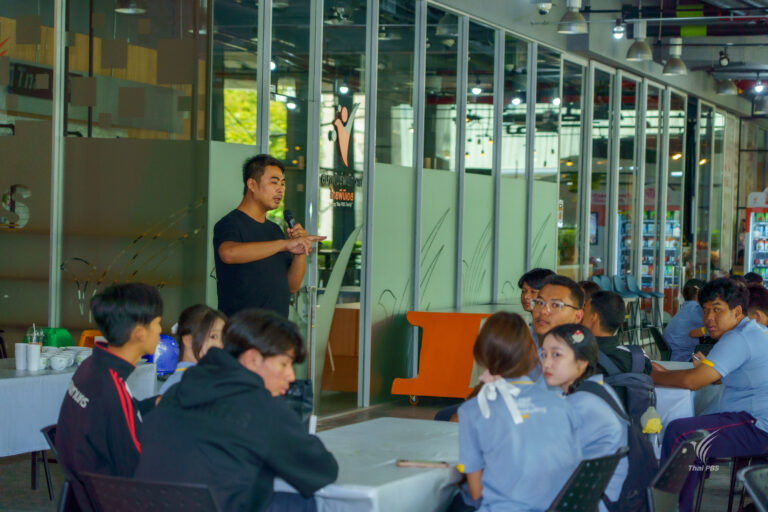 นักศึกษา SBAC ยกระดับองค์ความรู้นวัตกรรมสื่อและเทคโนโลยี AI จากไทยพีบีเอส