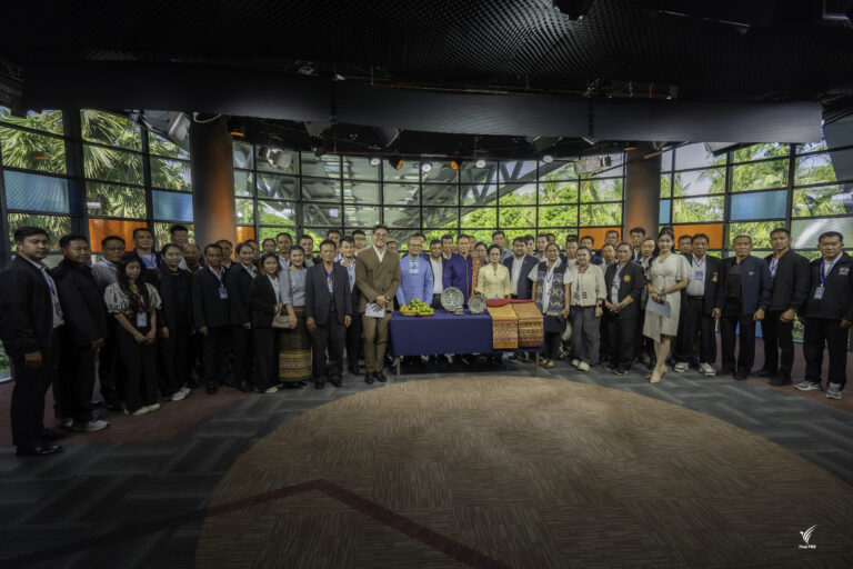 ไทยพีบีเอสเปิดพื้นที่เรียนรู้ ต้อนรับคณะ “Way Of Si Satchanalai” แลกเปลี่ยนประสบการณ์ด้านสื่อสารมวลชน เสริมแนวทางพัฒนาท้องถิ่นตามหลักธรรมาภิบาล