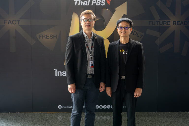 ผู้บริหาร NT หารือแนวทางร่วมมือบริการโครงข่ายโทรทัศน์-National Streaming Platform พร้อมเยี่ยมชมไทยพีบีเอส